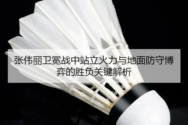 张伟丽卫冕战中站立火力与地面防守博弈的胜负关键解析